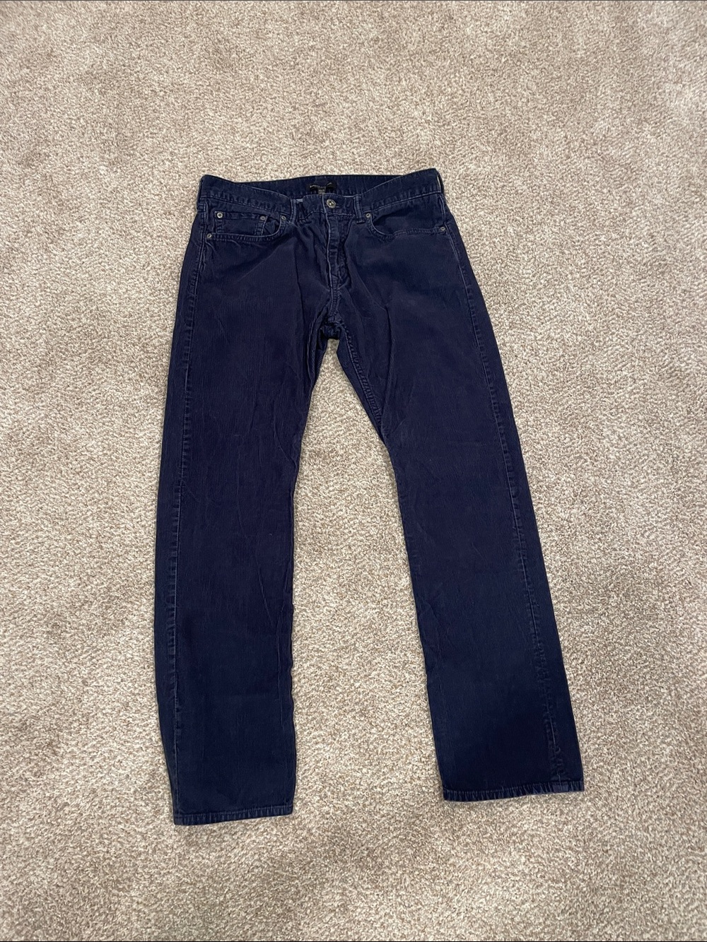 Banana Republic Navy Straight-Leg Men's Jeans